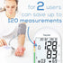 Beurer BM55 Blood Pressure Machine – XL Backlit Display, Automatic Cuff, and Portable Storage Kit for 2 Users