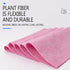 UPIQNG 20Pcs (12x8Inch) Papaya Dish Cloths Reusable Cleaning Wipes Absorbent Coconuts Shell Rags Non-linting Kitchen