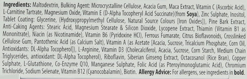 Wellman 30 Vitabiotics Conception Tablets Capsules
