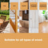 Furniture Clinic Danish Oil 8.5oz/250ml - Wood Care for Interior & Exterior, Non-Toxic Natural Satin Finish