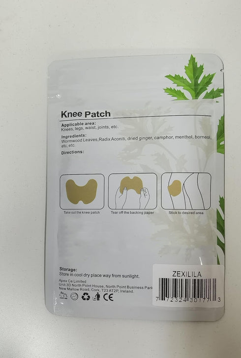 Flexiknee Natural Knee Patches, 36PCS Long-Lasting Muscle and Joint Relief Patches (3)