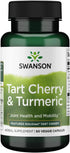 Swanson Hiactives Tart Cherry & Turmeric - 60 Veg Capsules