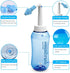 Carllg Neti Pot - Nasal Irrigation Wash Bottle with Sinus Rinse Salt for Adult & Kid (300ml with 30 Salt Packets)