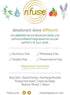 nfuse Natural Magnesium Roll-on Deodorant with Aromatherapeutic Essential Oils - Lavender: Relax + Restore