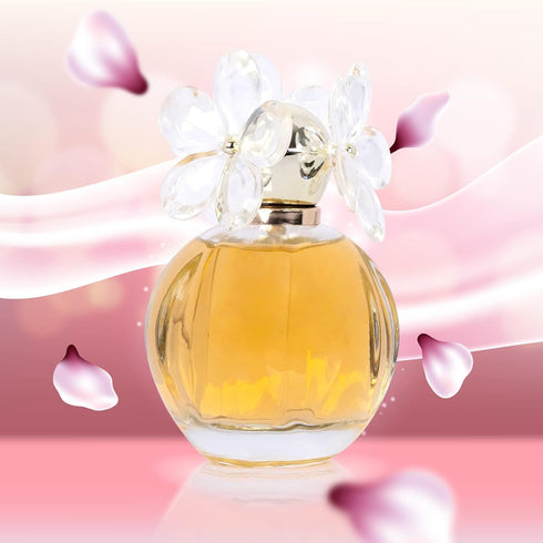 NovoGlow DAICY POUR FEMME Eau de Parfum Spray for Women, 3.4 Fl Oz, Casual Daily Cologne Set