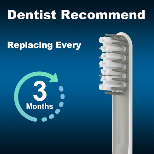 Toothbrush Replacement Heads Compatible with Quip, 8 Packs - Electric Brush Head Refill