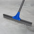 Floor Squeegee with Long Handle 59'', Heavy Duty 18" Rubber Broom for Concrete, Bathroom Tile, Garage Cleaning