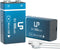 LP 9V Rechargeable Battery Pack, 2-Pack 800mAh Li-ion USB Battery with Micro USB Charging Port for Alarms, Toys,