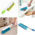 Jilukibo 2 Pack Counter Soft Bristle Bed Sheets Sweeping Cleaning Brush with Long Hand, Duster for Debris Hair Remover