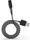 Replacement Charging Cable for Meridian Grooming Electric Shaver Trimmer, 5Ft Charger Power Adapter Cord - Black