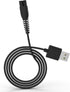 Replacement Charging Cable for Meridian Grooming Electric Shaver Trimmer, 5Ft Charger Power Adapter Cord - Black