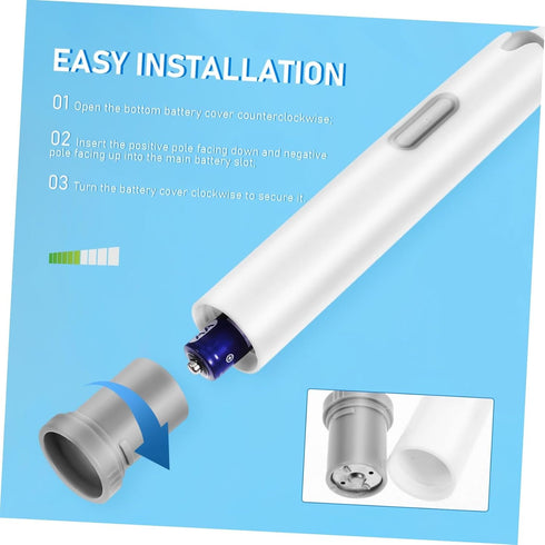 Travel-Friendly Electric Toothbrush with Soft Bristles