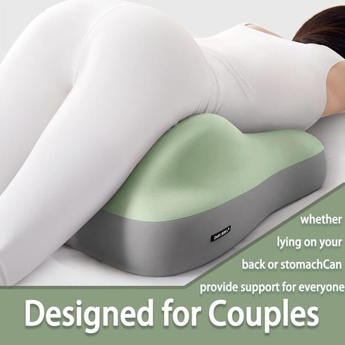 Rebound Couples Pillow for Intimacy, Love Nest Pillow for Couples, Sweet Memory Foam Butt Cushion for Adults (B)