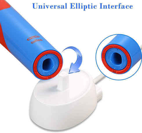 Electric Toothbrush Replacement Charger for Braun Oral-B, Inductive Charging Base, Model 3757 by LAP POW (White)