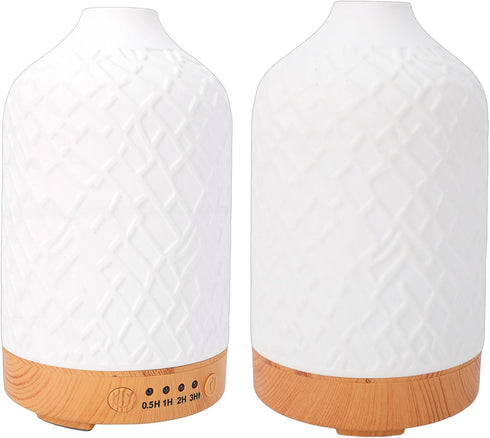 Pssopp Scent Diffuser Essential Oil Diffuser, Mini Ultrasonic Aromatherapy Scent Cool Mist Humidifier for Home Office