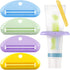 TKYZMS 4Pcs Toothpaste Squeezer,Plastic Toothpaste Tube Squeezer Toothpaste Dispenser Hanging Toothpaste Clip Toothpaste