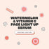 Preppy Skin Care Watermelon Vitamin Serum | Pink Jelly Vitamin C Facial Serum for Women | Moisturizer with Watermelon,