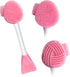 Silicone Face Scrubber, Exfoliating Lip Brush, Cleansing Brush for Makeup Removal, Blackhead Skin Care Tool