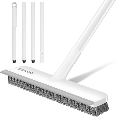 SetSail Floor Scrub Brush, Scrub Brush with 48-Inch Long Adjustable Handle 2