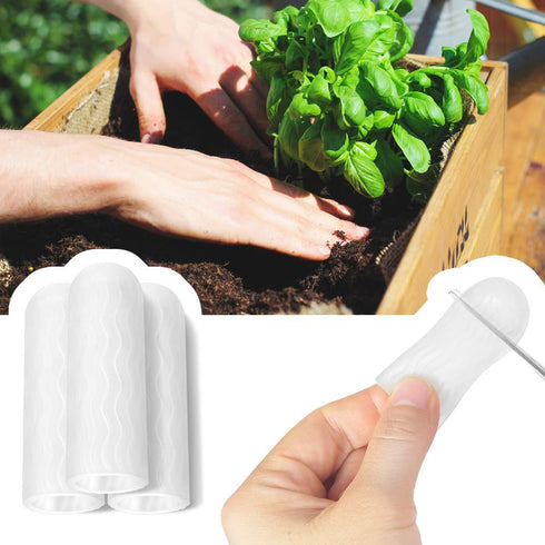 Silicone Finger Protectors for Women, 10 Pack Gel Finger Cots & Protectors for Cracked Tips & Arthritis Relief