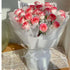 OPHRBU 20 Pcs Solid Color Flower Wrapping Paper, Waterproof Floral Packaging for DIY Crafts and Gift Packaging
