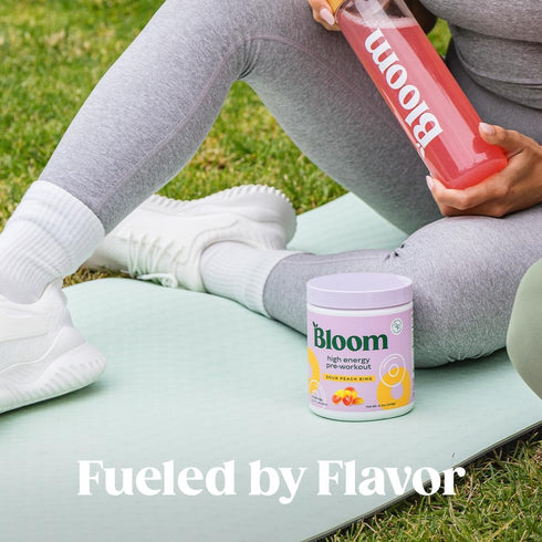 Bloom Nutrition High Energy Pre Workout Powder, Amino Energy with Beta Alanine, Sugar Free & Keto Drink Mix