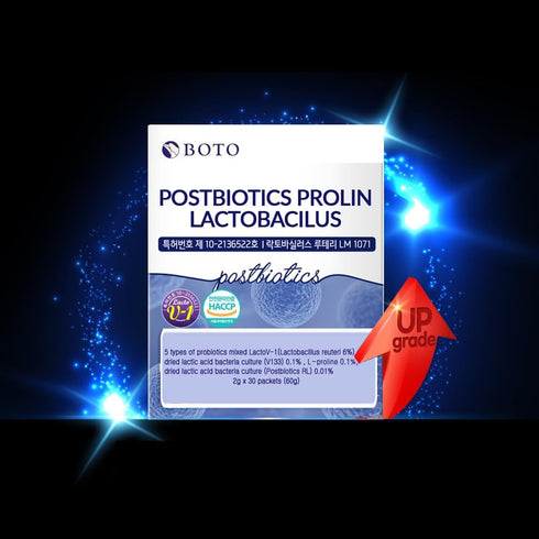 BOTO Korean Care Probiotics | 30 of Pack | Natural Prebiotics Proline Breast Milk Lactobacillus, Colon Cleanse,