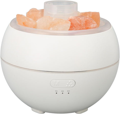 PODSJD 360ml Flame Diffuser Ultrasonic Essential Oil Humidifier with Colorful Night Light - High Fog Volume, USB