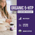 Organic 5-HTP 200 mg with Vitamin B6 & Lion’s Mane, 60 Capsules, Supports Mood, Cognition & Sleep