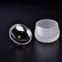 mollensiuer Matte Crystal Glass Nail with Lid, Dapping Dish for Acrylic Liquid Powder
