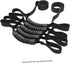 minkissy Adjustable Elder Bed Ladder Assist Strap Four-Layer Pull Up Support Belt for Seniors Disabled and Patients Bed