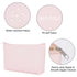 WANDF Cosmetic Bag for Women, Small Mini Makeup Organizer Pouch, Water Resistant Gift for Girls (Pink)