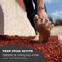 Natural Toe Spacers & Separators for Hammertoe, Food Grade Silicone Toe Stretchers for Pain Relief in Walking and Yoga