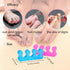 SUNFATT Toe Separators for Women, Washable Soft Gel Spacers for Nail Polish Application, Pedicure Tools