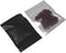 PABCK 100 Pcs Clear Mylar Bags - Matte Black 2.9x3.9inch, Heat Seal Resealable Airtight Zipper Lock Pouch