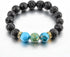 MYSTIQS Set Kids and Adult Matching Lava Rock Beaded Bracelets Essential Oil Diffuser for Aromatherapy Ideal