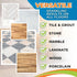 pH Neutral Floor Cleaner No Rinse Daily Mopping Solution for Tile, Stone, Marble & Hardwood Streak-Free, Residue-Free
