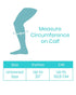 Vive Calf Brace - Adjustable Shin Splint Support, Lower Leg Compression Wrap for Pain Relief, Reduces Muscle Swelling