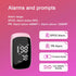 Pulse Oximeter Fingertip, Rechargeable Blood Oxygen Saturation Monitor, Accurate Fast SpO2 Reading (Pink)