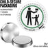 XUNIUZERO 6-Pack CR2450 3 Package Lithium Coin Cell Battery, Volt, Long Lasting Power, Mercury-Free, Child-Safe