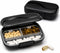 zeeho Travel Pill Organizer 7-Compartment Large Capacity Medicine Box with Dual Lock Secure