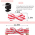 WHAVEL 6 Pack Pink Spa Headband Makeup Headbands Soft Skincare Headbands Bow Face Wash Headbands Shower Headbands Fluffy Head Wraps Hair Band for Washing Face