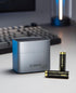 ORICO 1.5V, 1500 2.5 4 Pack Ener-G Rechargeable AA Lithium Batteries, Long-Lasting Battery Life, + Charge Cycles, Quick