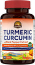 Vitalitown Turmeric Curcumin Root + Black Pepper - 1800MG, 95% Standardized Curcuminoids, Vegan Support (90 ct)