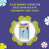 No-Mess Sunscreen Applicator for Kids, Tulip Shaped Connector for Precise Coverage on Tiny Faces