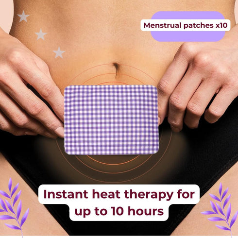Ultra Thin Heating Pads for Menstrual Cramps, Portable Heat Therapy Patches for Pain Relief for Teens & Women