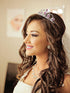 Lovelyshop Colorful Gems Silver Rhinestone Tiara for Little Kid, Big Kid, Prom Birthday Princess Crown