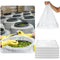 6 Pack 55 Gallon Clear Heavy Duty Plastic Drum Liners, Thick Food Storage Bags for Vegetable Marinating and Yard