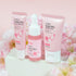 Skin Care Set JAPAN SAKURA - Women Beauty Gift Set with Serum, Eye Cream, and Face Cream Travel Kit
