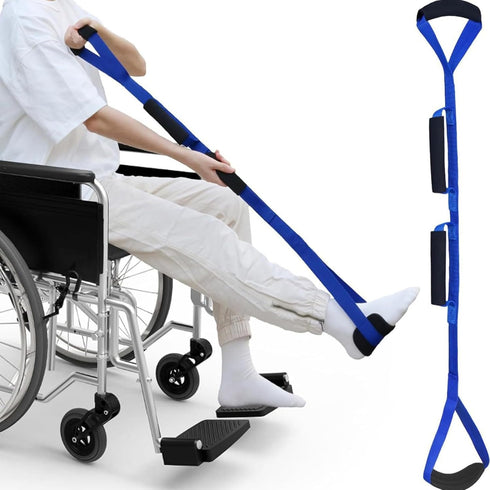 YiZYiF 39 Inch Leg Lifter,Leg Lifter After Hip Replacement with Large Foot Loop,Mobility Aid for Disables and Elderly